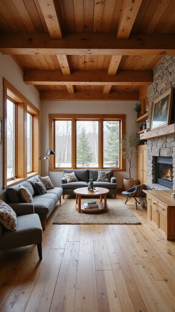 42 Organic Modern Interior Design Ideas That Feel Grounded - 1. Embrace Natural Wood Elements