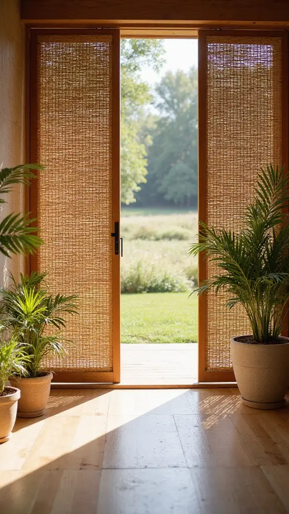 42 Organic Modern Interior Design Ideas That Feel Grounded - 13. Use Natural Dividers