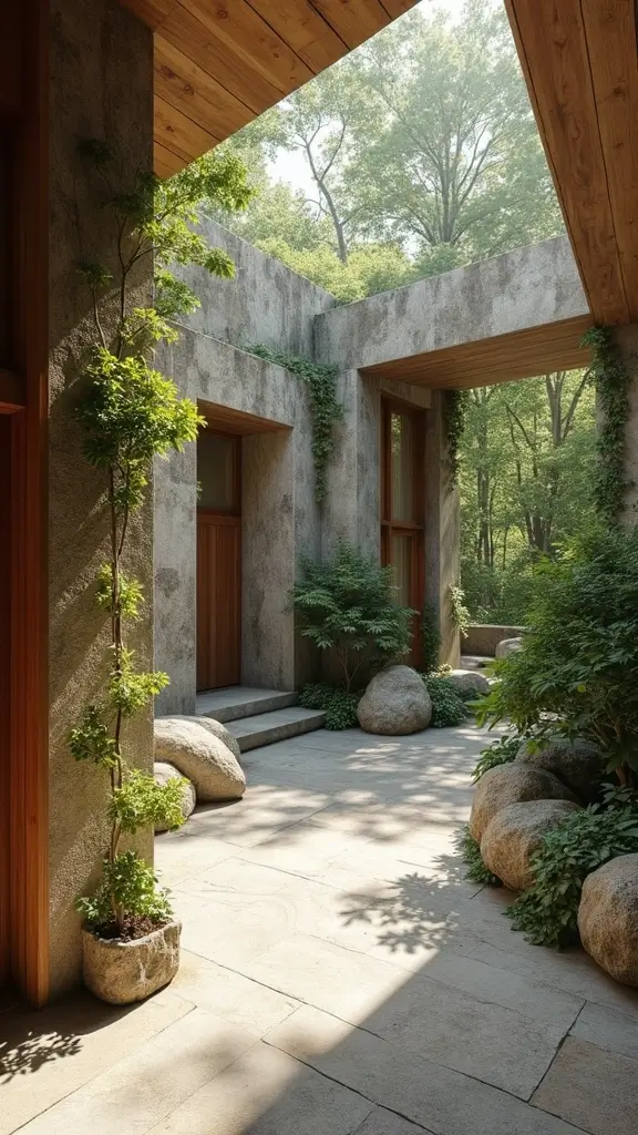 42 Organic Modern Interior Design Ideas That Feel Grounded - 29. Incorporate Outdoor Elements