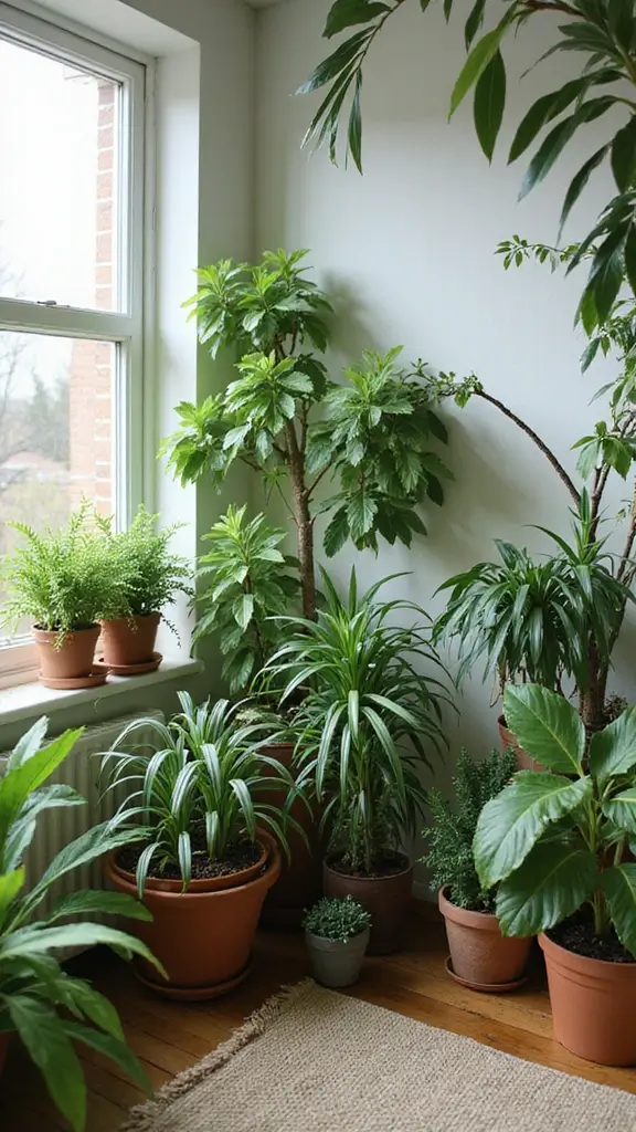 42 Organic Modern Interior Design Ideas That Feel Grounded - 3. Incorporate Indoor Plants