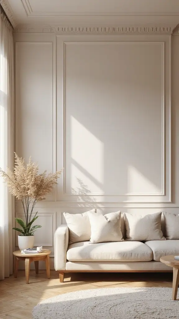 42 Organic Modern Interior Design Ideas That Feel Grounded - 33. Create a Monochromatic Theme