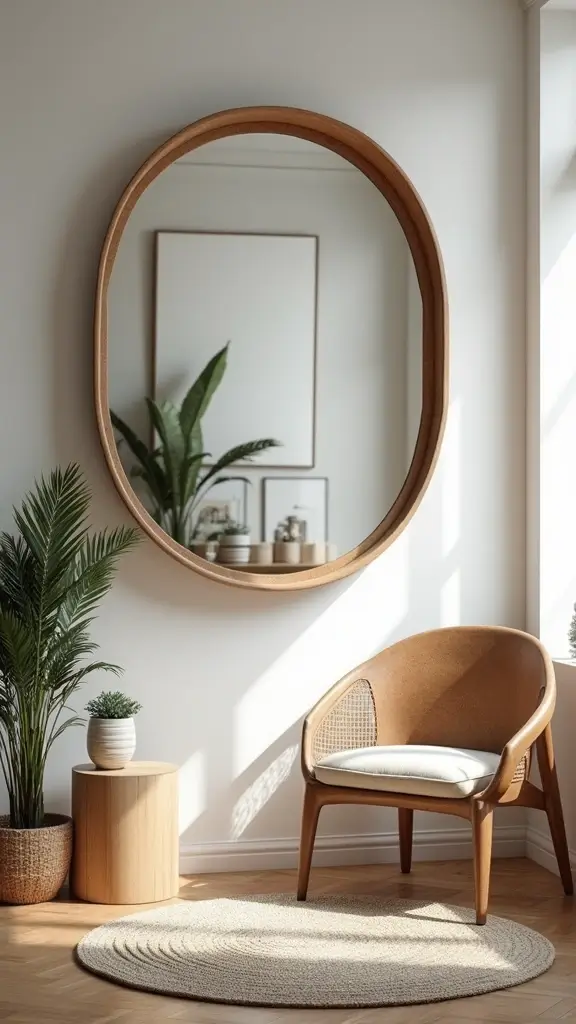 42 Post Modern Interior Design Ideas That Are Timelessly Cool - 11. Statement Mirrors