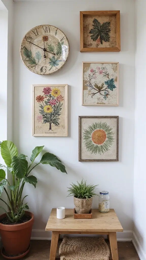 42 Post Modern Interior Design Ideas That Are Timelessly Cool - 14. Upcycled Art Pieces