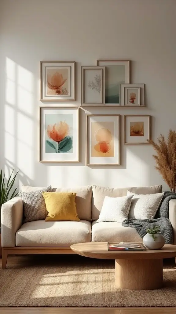 42 Post Modern Interior Design Ideas That Are Timelessly Cool - 37. Small Scale Art