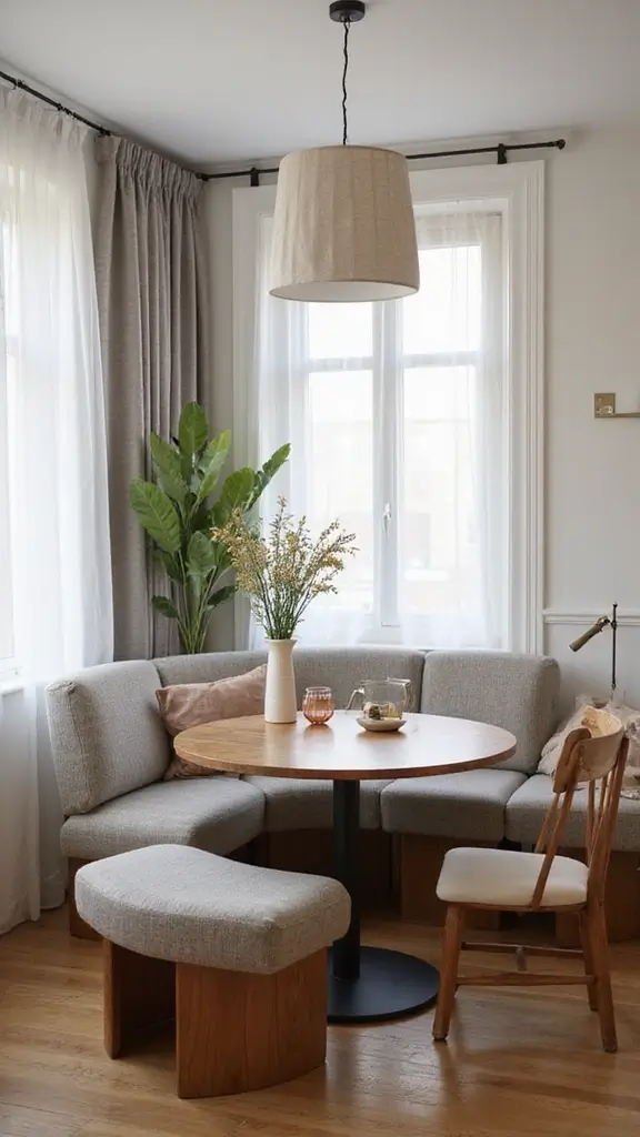 42 Post Modern Interior Design Ideas That Are Timelessly Cool - 38. Compact Dining Solutions