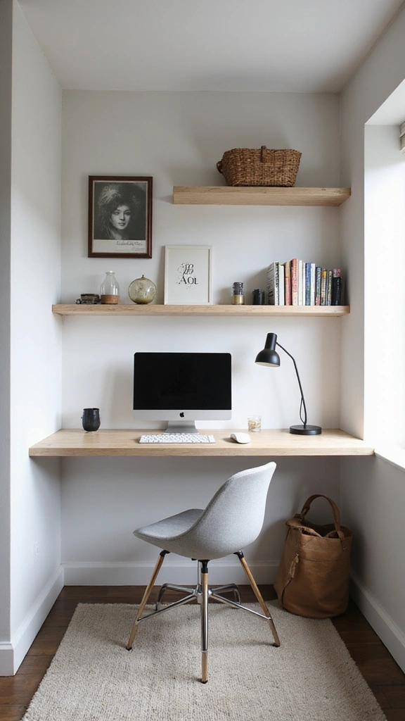 42 Post Modern Interior Design Ideas That Are Timelessly Cool - 41. Wall-Mounted Furniture