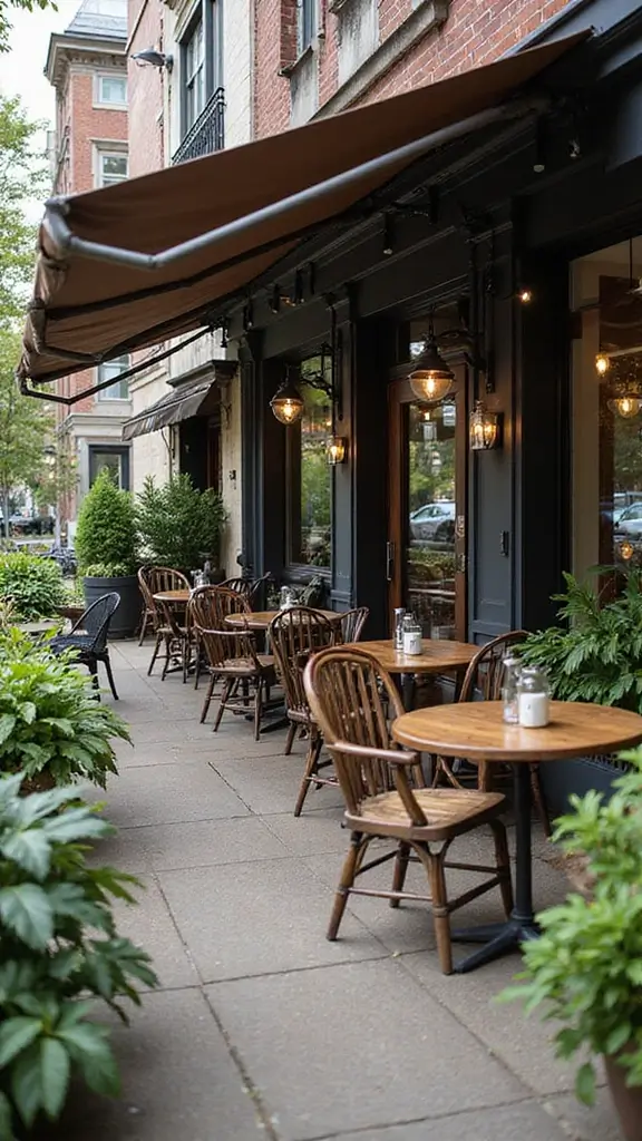 42 Restaurant Interior Design Modern Concepts That Attract Guests - 10. Outdoor Dining Spaces