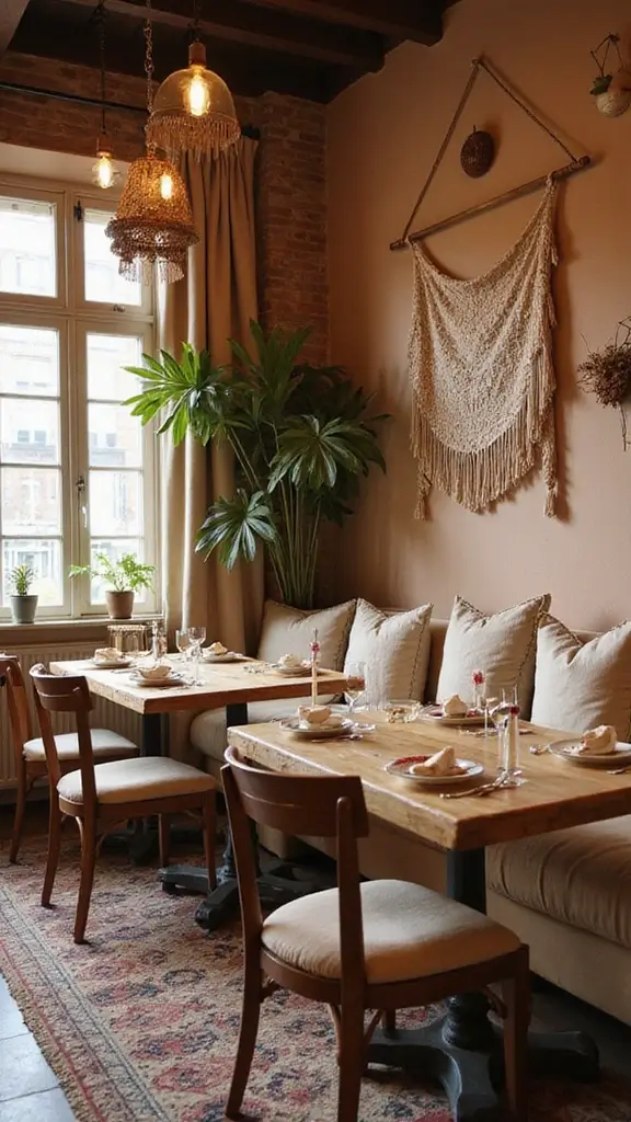42 Restaurant Interior Design Modern Concepts That Attract Guests - 24. Warm and Inviting Textiles