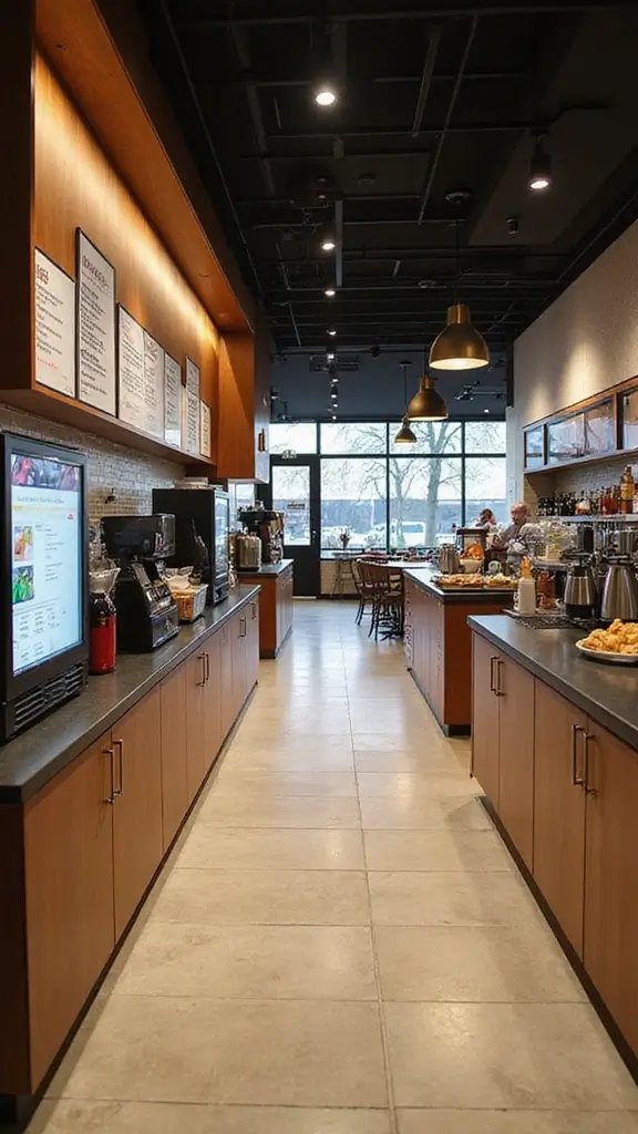 42 Restaurant Interior Design Modern Concepts That Attract Guests - 25. Self-Service Options