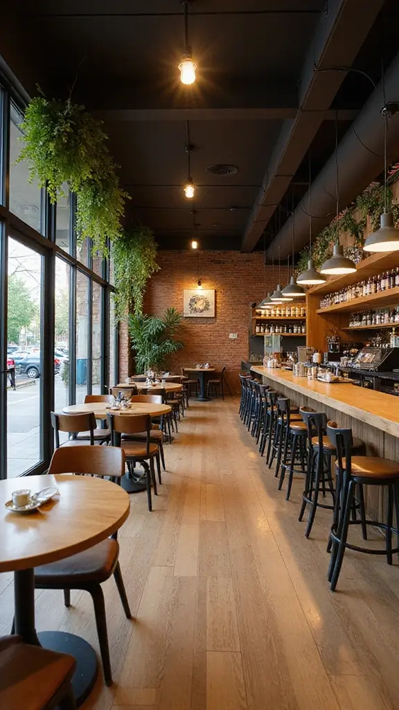 42 Restaurant Interior Design Modern Concepts That Attract Guests - 35. An Open Concept Layout