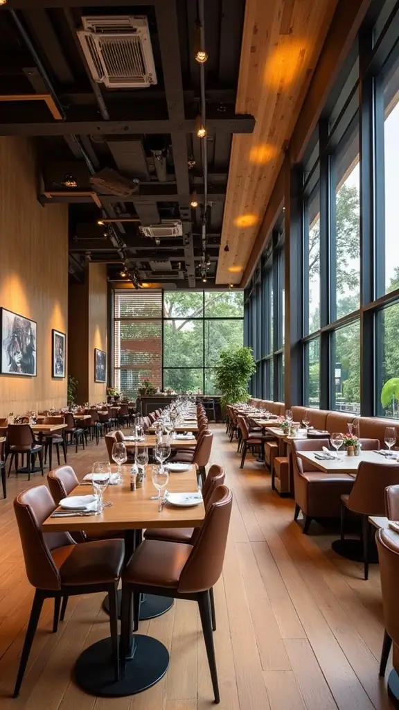 42 Restaurant Interior Design Modern Concepts That Attract Guests - 37. Dual-Purpose Areas