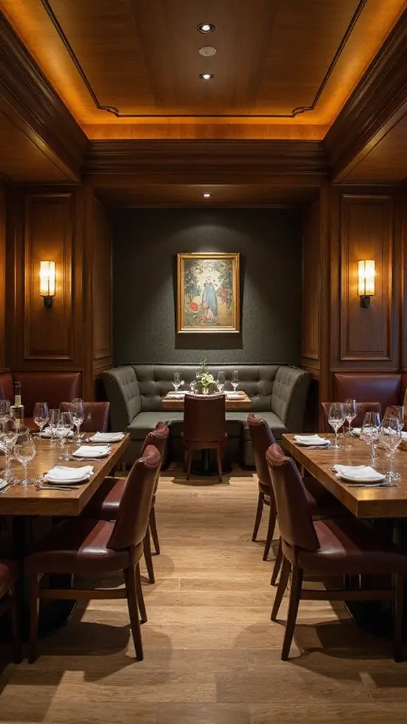 42 Restaurant Interior Design Modern Concepts That Attract Guests - 39. Private Dining Rooms