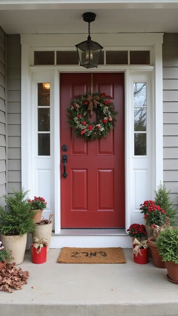 42 Small Front Porch Christmas Decor Ideas That Shine - 16. DIY Holiday Projects