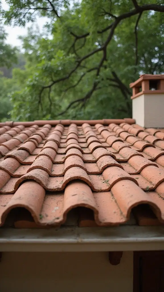 42 Spanish Style Home Exterior Ideas That Radiate Elegance - 2. Clay Tile Roofs