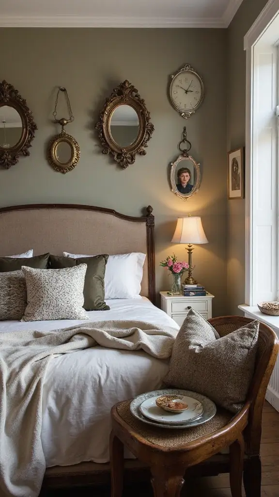 43 Home Decor Ideas Bedroom Retreats You’ll Never Want to Leave - 13. Vintage Accents