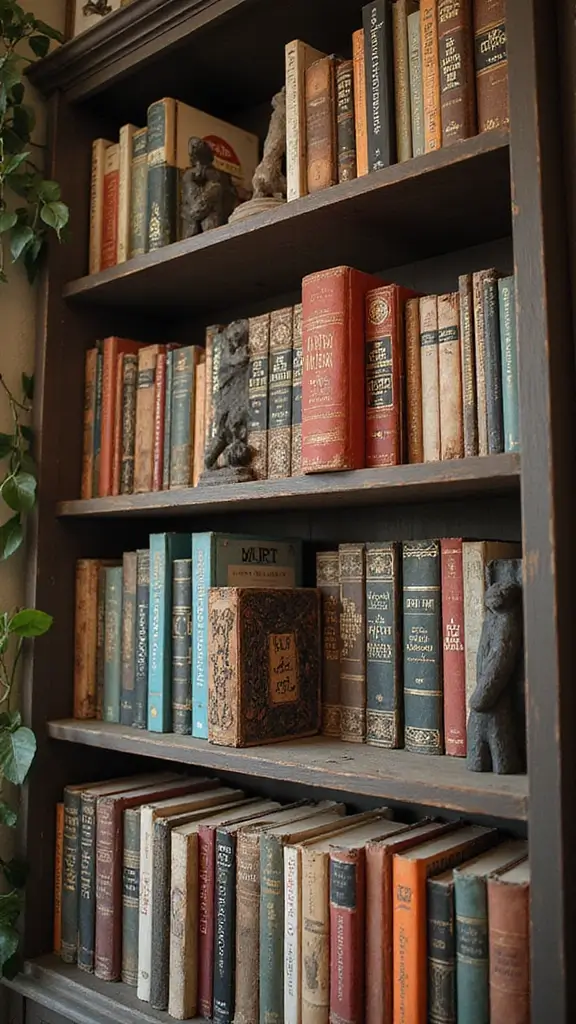 43 Home Interior Decoration Ideas That Add Instant Charm - 12. Charming Bookends