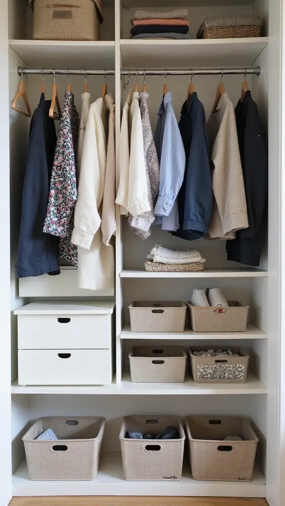 43 IKEA Home Decor Ideas That Transform Small Spaces - 11. Customized Closet Solutions