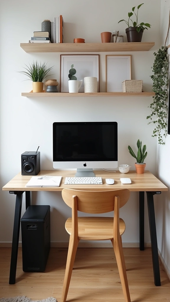 43 IKEA Home Decor Ideas That Transform Small Spaces - 20. Creative Workspace Solutions