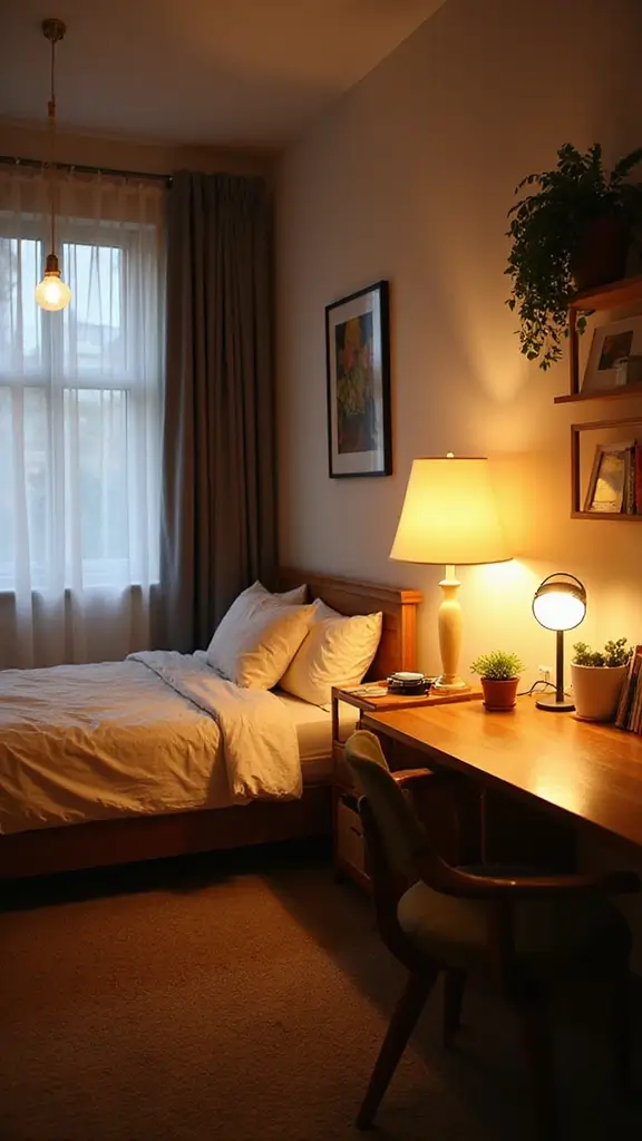 43 IKEA Home Decor Ideas That Transform Small Spaces - 24. Layered Lighting