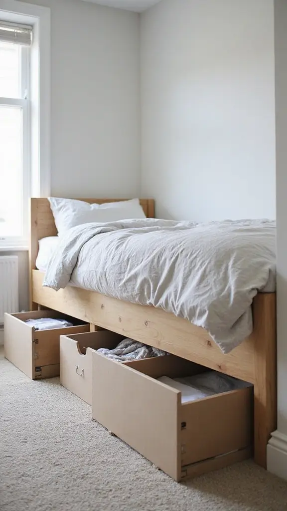43 IKEA Home Decor Ideas That Transform Small Spaces - 28. Make Use of Under-Bed Spaces