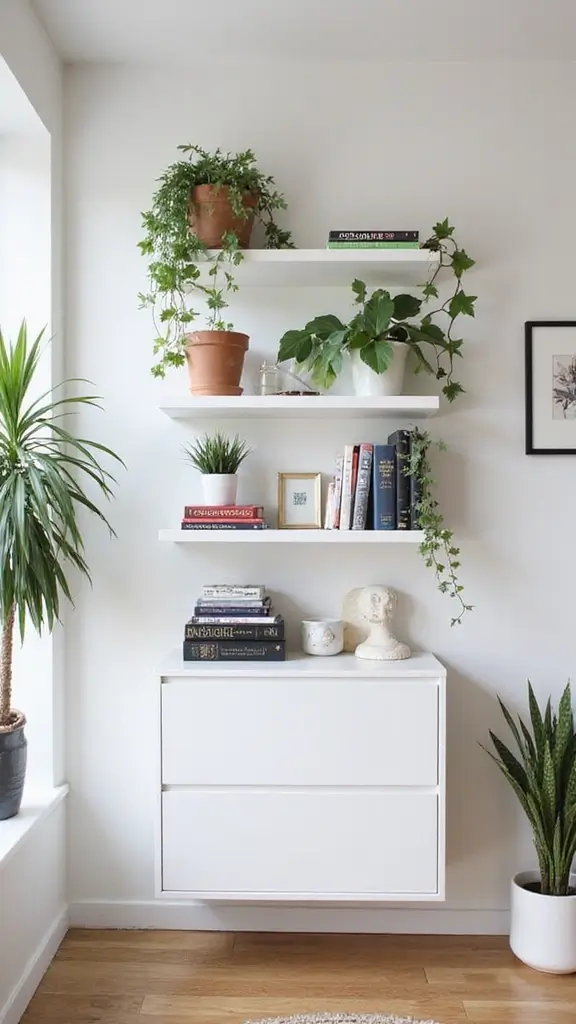 43 IKEA Home Decor Ideas That Transform Small Spaces - 34. Open Shelving Concepts