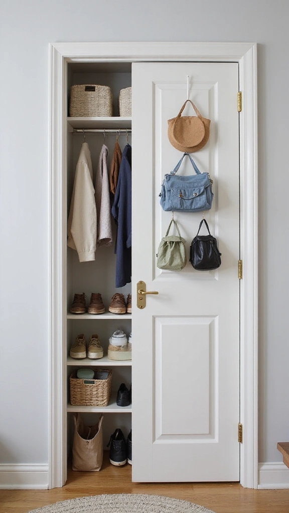 43 IKEA Home Decor Ideas That Transform Small Spaces - 35. Maximize Closet Doors