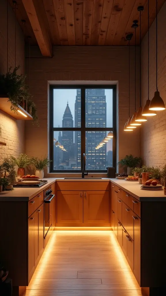 43 Loft Apartment Floor Plan Ideas That Feel Spacious - 10. Smart Lighting Solutions