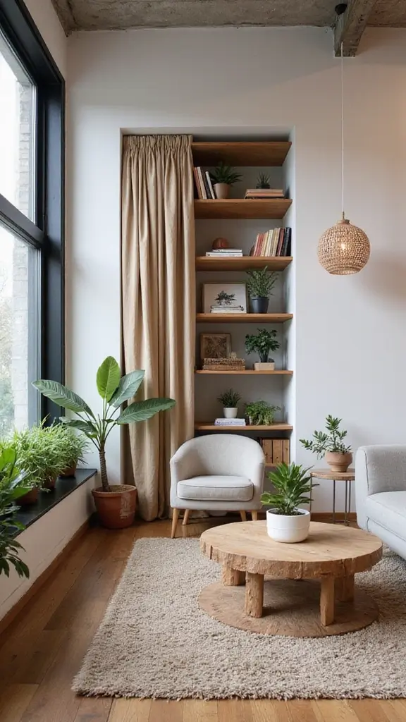 43 Loft Apartment Floor Plan Ideas That Feel Spacious - 20. Unique Room Dividers