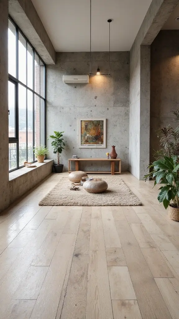 43 Loft Apartment Floor Plan Ideas That Feel Spacious - 22. Flooring Choices