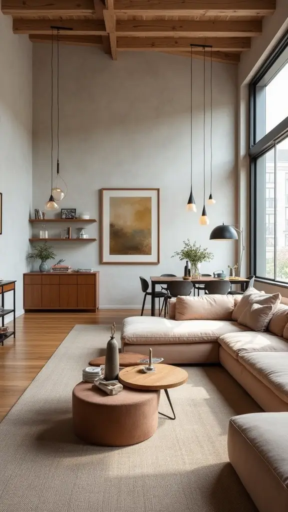43 Loft Apartment Floor Plan Ideas That Feel Spacious - 23. Shared Spaces