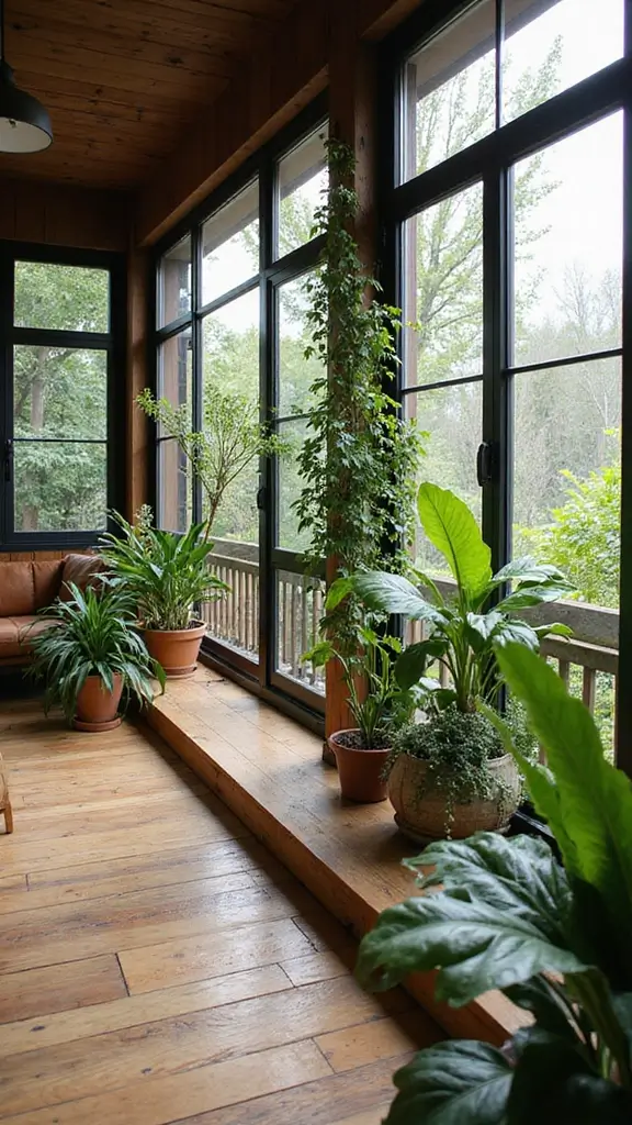 43 Loft Apartment Floor Plan Ideas That Feel Spacious - 29. Integrating Outdoor Elements