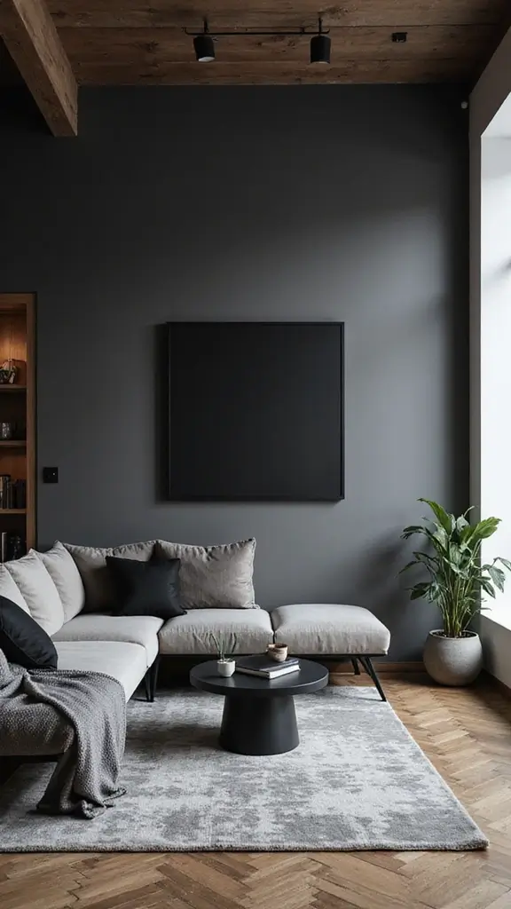43 Loft Apartment Floor Plan Ideas That Feel Spacious - 33. A Monochromatic Approach