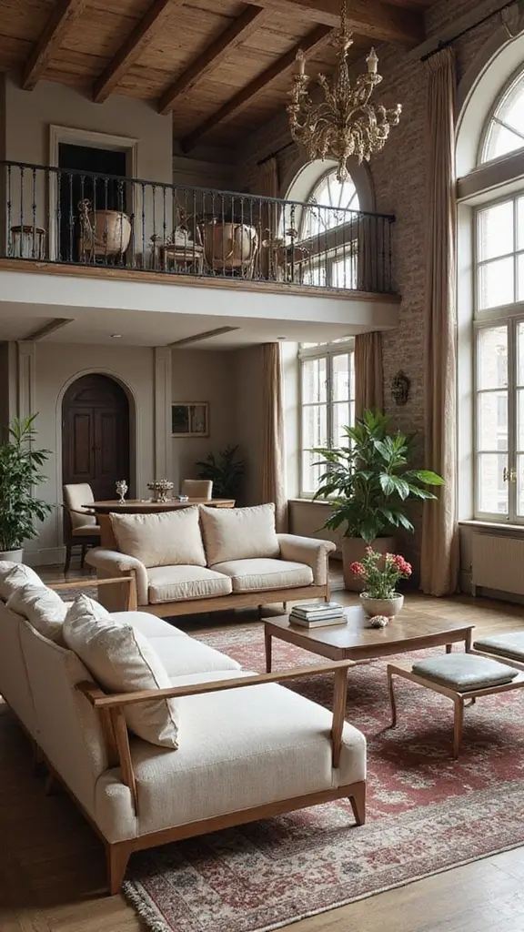 43 Loft Apartment Floor Plan Ideas That Feel Spacious - 41. Timeless Style