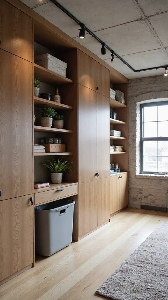 43 Loft Apartment Floor Plan Ideas That Feel Spacious - 5. Creative Storage Solutions