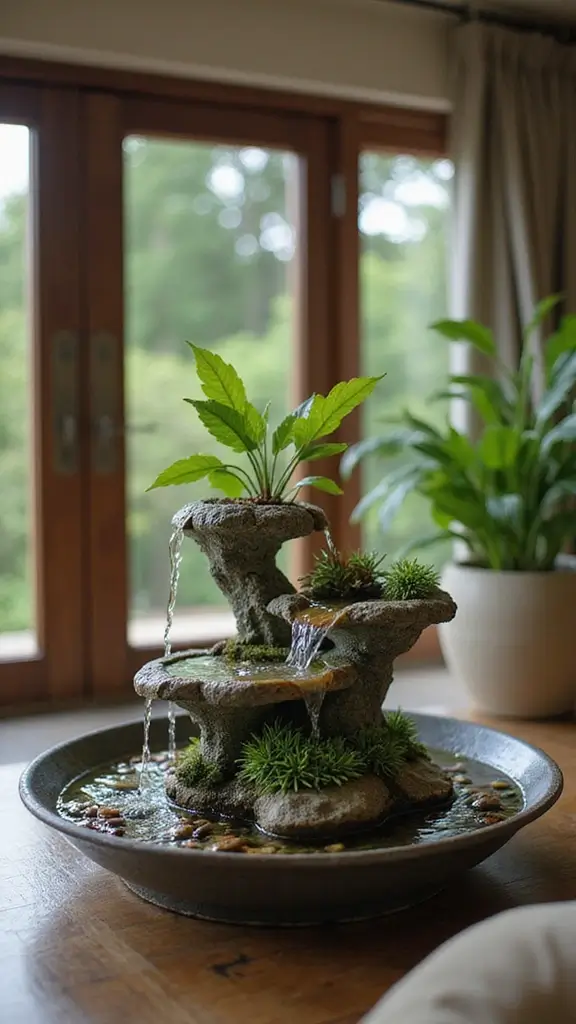 43 New Home Decorating Ideas You’ll Want to Try Right Away - 27. Indoor Water Features