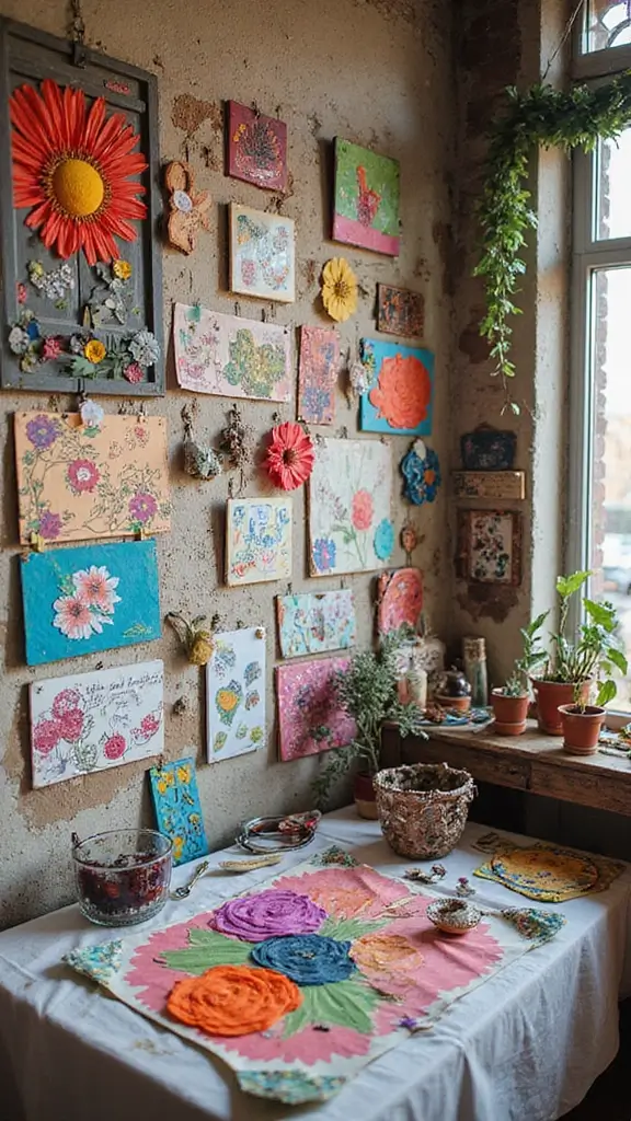 43 New Home Decorating Ideas You’ll Want to Try Right Away - 43. DIY Upcycled Art Projects