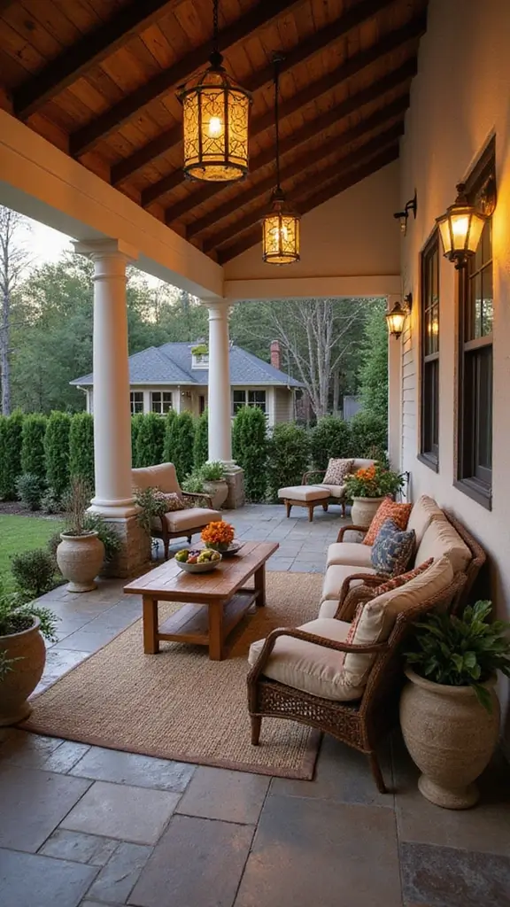 43 Porch Design in India Styles That Inspire Welcoming Homes - 35. Outdoor Living Rooms