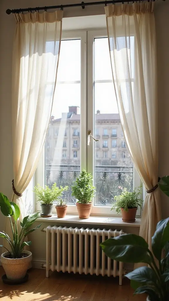 43 Small Loft Apartment Ideas That Feel Airy - 11. Frame Your Windows