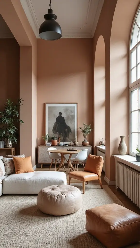 43 Small Loft Apartment Ideas That Feel Airy - 18. Create a Monochromatic Scheme