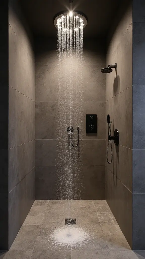 44 Bathroom Interior Design Modern Trends You’ll Love - 10. Luxurious Shower Experiences