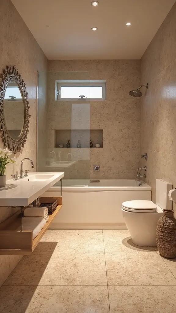 44 Bathroom Interior Design Modern Trends You’ll Love - 13. Underfloor Heating