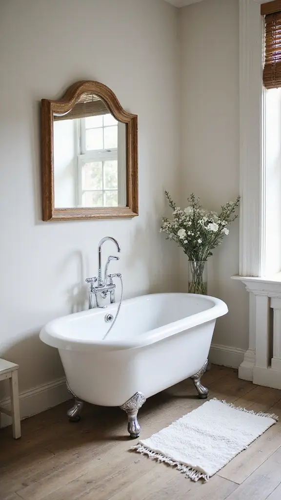 44 Bathroom Interior Design Modern Trends You’ll Love - 37. Clawfoot Bathtubs