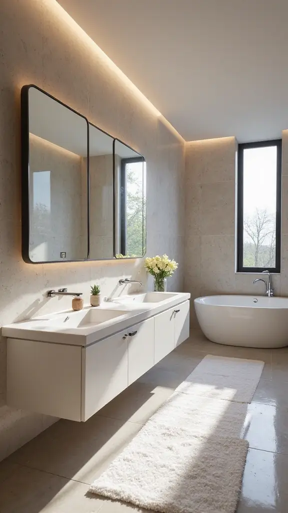 44 Bathroom Interior Design Modern Trends You’ll Love - 4. Smart Technology Integration