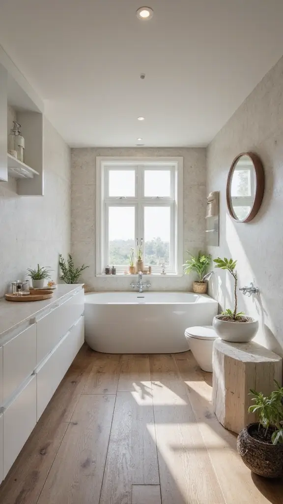 44 Bathroom Interior Design Modern Trends You’ll Love - 44. Eco-Friendly Upgrades