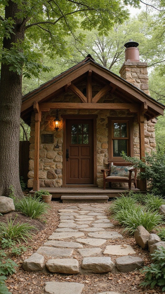 44 Home Painting Ideas Exterior Colors That Add Instant Charm - 18. Rustic Brown