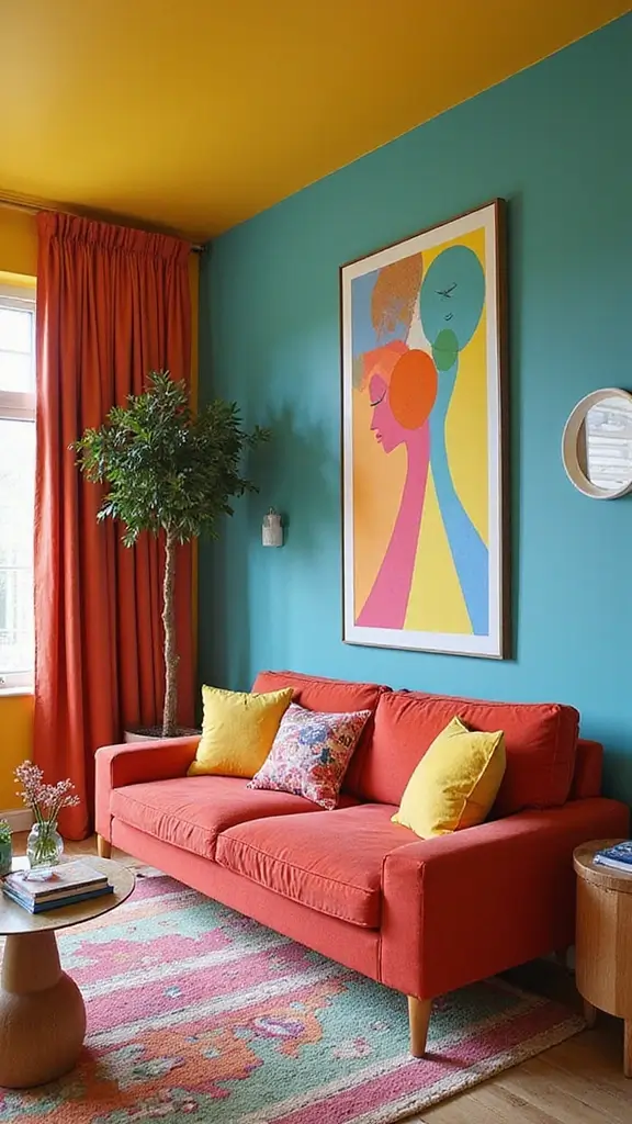 44 House Interior Design Styles That Never Go Out of Trend - 33. Colorful Modern