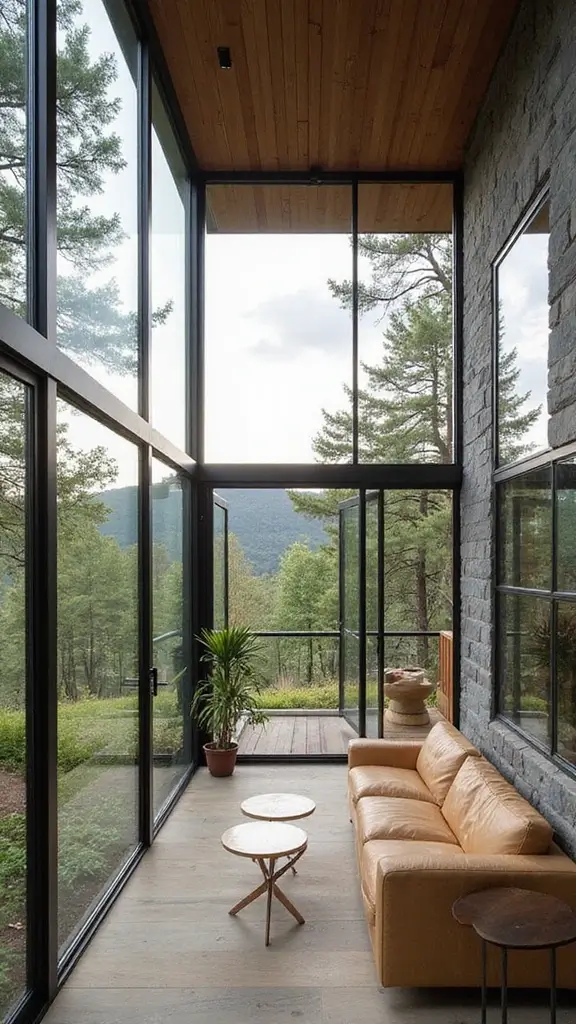 44 House Interior Design Styles That Never Go Out of Trend - 36. Glass House Style