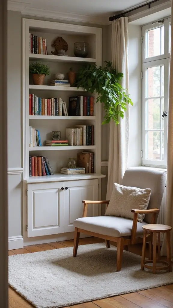 44 Minimalist House Design Interior Inspiration for a Calm Space - 15. Cozy Reading Nooks