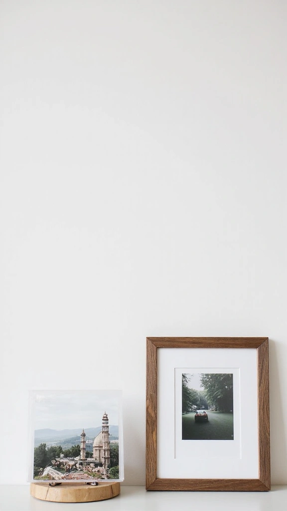 44 Minimalist House Design Interior Inspiration for a Calm Space - 21. Personal Memories