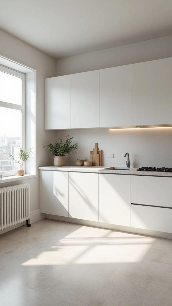 44 Minimalist House Design Interior Inspiration for a Calm Space - 40. Easy-to-Clean Surfaces